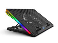 INCA FAN-NB-INCA  INC-609TGS GMS Arrax Seri·es 13”-18” Büyük Fan 7 RGB Mod 5 Kademe Gaming Notebook  Soğutucu - 1